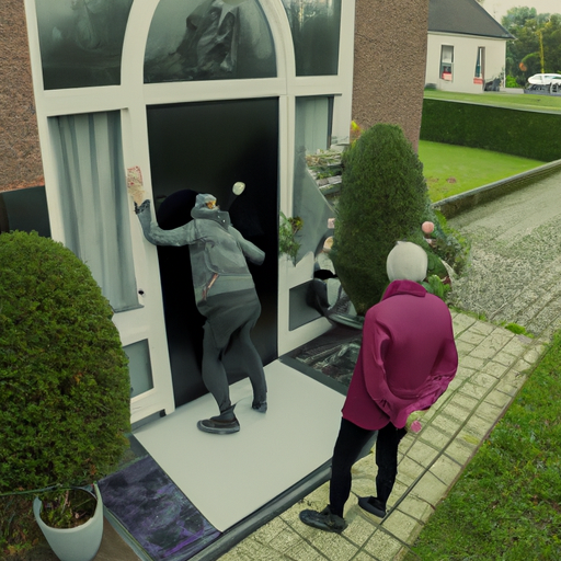 Inbrekers die 86-jarige bewoner mishandelen direct gepakt